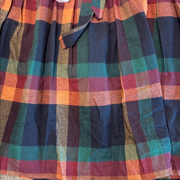 NWOT Midi length Fall Plaid Collared Dress, Button Down in Multiple Sizes - Picture 6 of 10